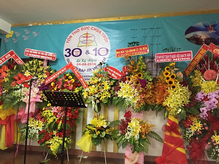 LỄ KỶ NIỆM 30 THÀNH LẬP GIÁO HỘI BÁP-TÍT VIỆT NAM - 10 NĂM NHẬN PHÁP NHÂN